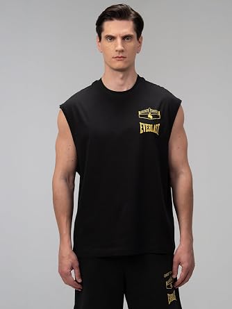 Everlast Choice Of Champs Comfort Fit A k Siyah Erkek Kolsuz Ti rt
