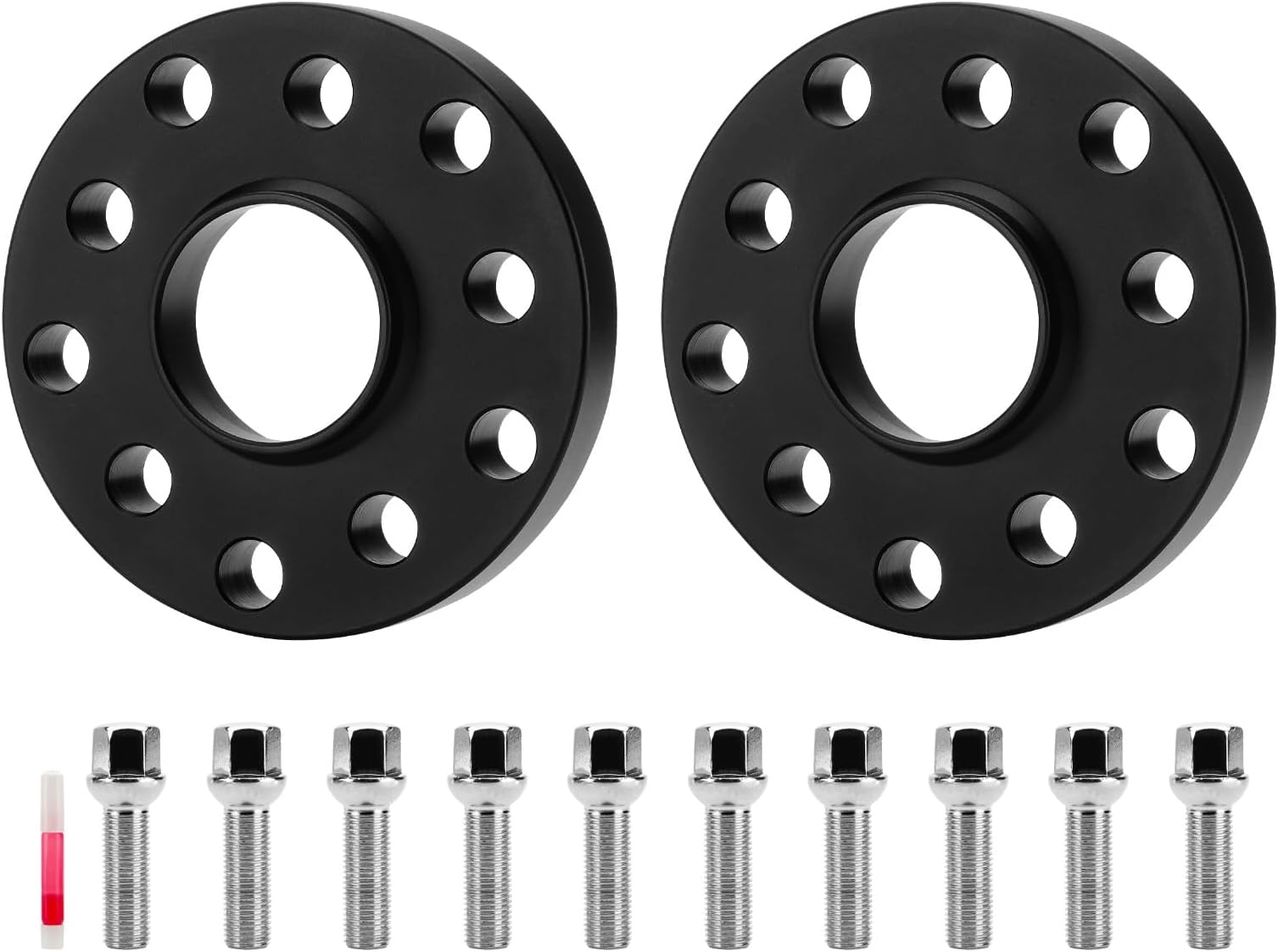 TAKPART 2pcs 20mm Spacers 5x120mm Hubcentric Forged Wheels Spacer Kit Mit 10xolts M12x1.5 Hub Bore 72.6mm For E36 E46 E90 E92 E60 318i 323i 325i 328i 330i 335i 525i 545i