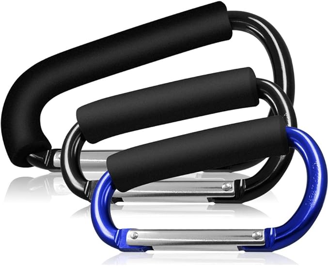 FineGood 3 Packs Grocery Bag Holder Handle Carabiners, 6.2
