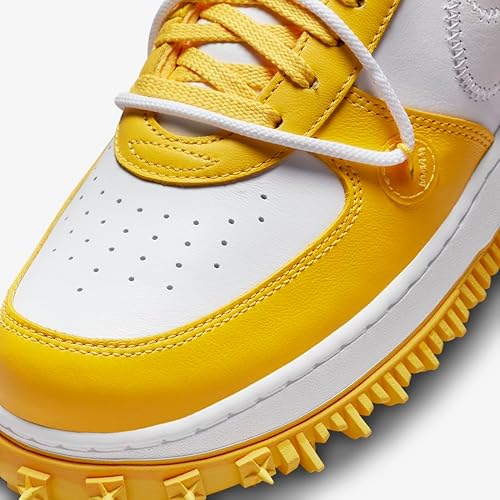Nike Tênis masculino Air Force 1 Mid Sp Lthr, Milho universitário