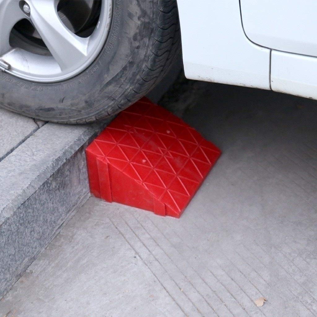 L-slope pad Sicherheit Treppen Schritt Rampen fr Fahrrder Trolley- Kinderwagen-Uphill Pad - Service Rampen, Gre: 12 * 20 * 12cm, Rot,  Kunststoff: Amazon.de: Auto & Motorrad