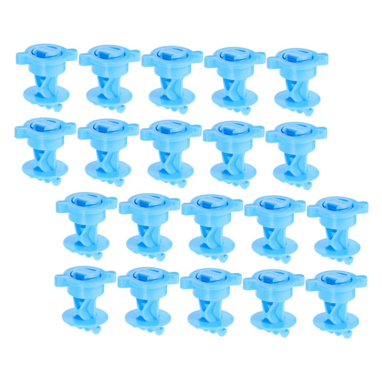 BESPORTBLE 3 Set di Isolatori per Recinti Elettronici Isolatori in Plastica di Ricambio per Accessori per Isolatori per Cavi Agricoli 20 Pezzi*3