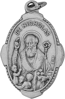 Traditional Catholic Saint Medal (Saint Nicholas)