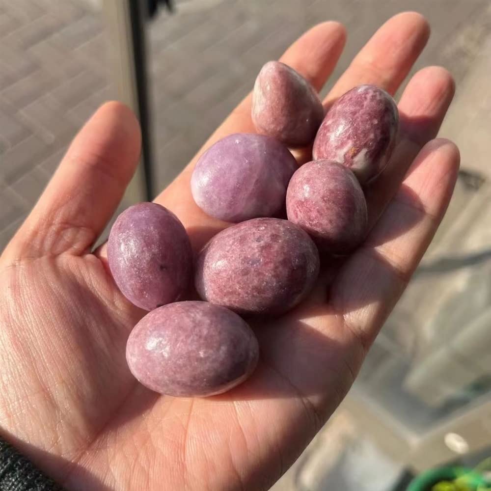 EKFBQBGW Turmalina roja Natural for el hogar, Cristales de Grava de Cuarzo Redondos, Piedras Preciosas de, decoración de Acuario for el hogar decoración de la habitación (Size : 1500g)