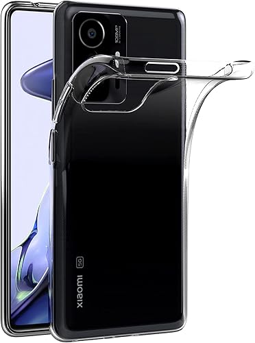Funda para Xiaomi Mi 11T/Mi11T Pro (6.67 pulgadas) Suave TPU Goma Gel Bumper Transparente Cubierta Trasera