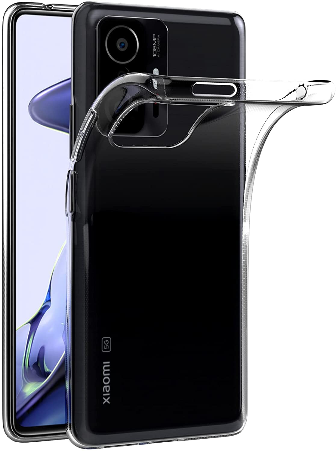 Case for Xiaomi Mi 11T / Mi11T Pro (6.67 inch) Soft TPU Rubber Gel Bumper Transparent Back Cover