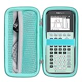  Khanka Étui de voyage rigide de rechange pour calculatrice graphique Texas Instruments TI-83 Plus/TI-84 Plus/TI-84 Plus CE (menthe)