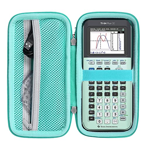 Housse TI-84 Plus CE menthe Khanka idéale pour les cours de lycée et examens