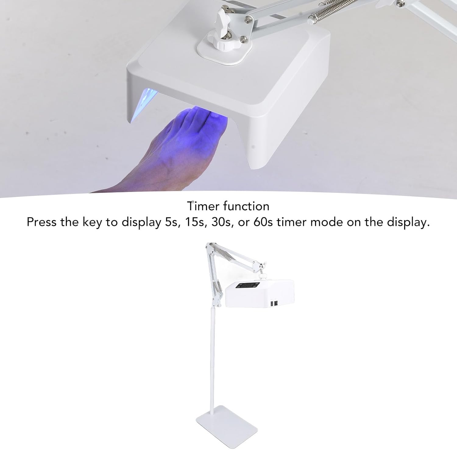 Lâmpada de Unhas de Gel UV 48W, Lâmpada Rotativa de Secador de Unhas de 39LEDs Com Temporizador, Bateria Recarregável, Suporte Dobrável, Bateria de Longa Duração para Uso em promoção! Veja a oferta e mais achadinhos de Cabines UV/LED 3 Hoje é o melhor dia para comprar Lâmpada de Unhas de Gel UV 48W, Lâmpada Rotativa de Secador de Unhas de 39LEDs Com Temporizador, Bateria Recarregável, Suporte Dobrável, Bateria de Longa Duração para Uso com aquele preço maroto! Promoção! Aproveite a oferta! 3