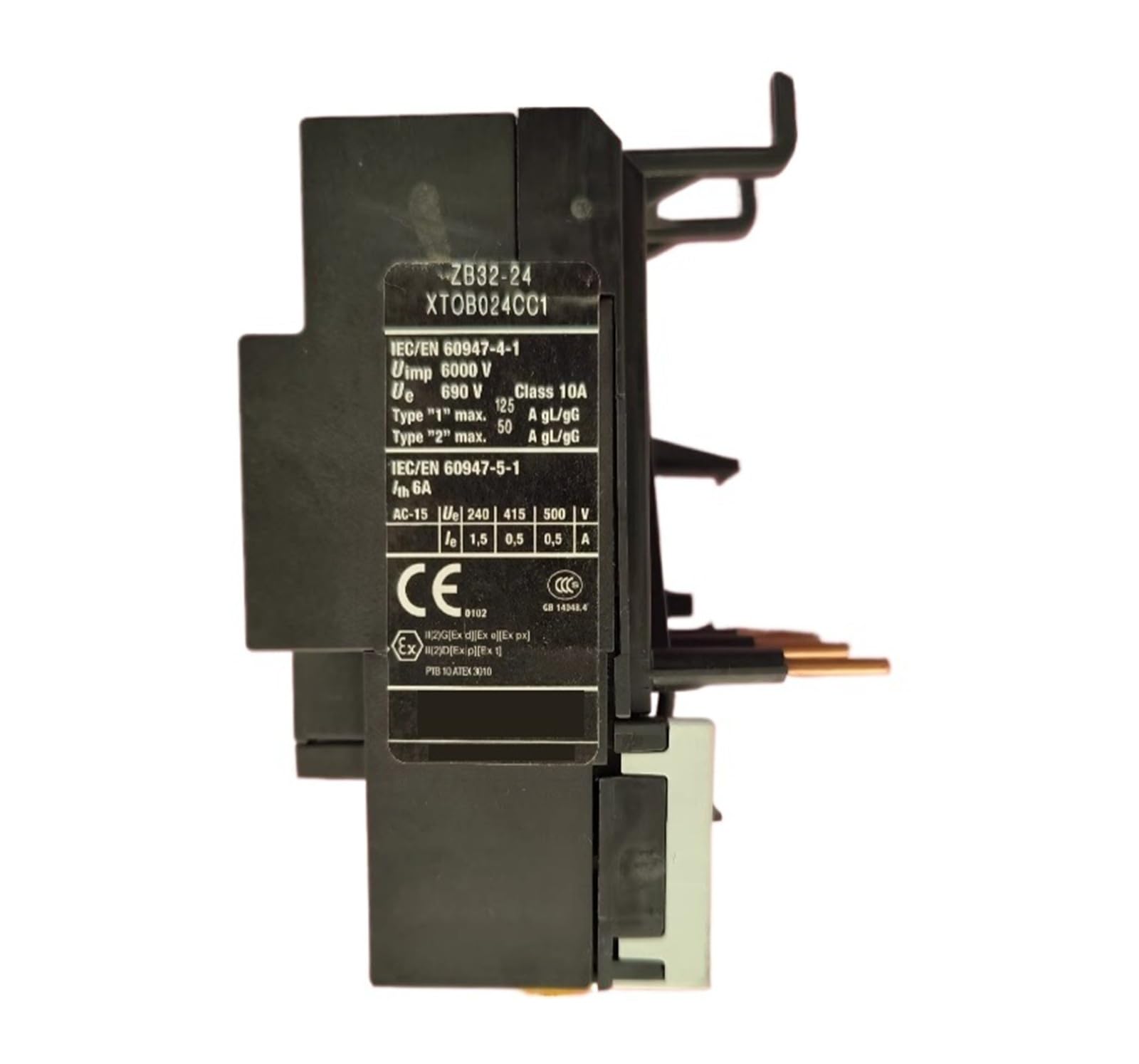KOSBO Relé electrónico de sobrecarga térmica, ZB32-24, 16-24 A, relé de protección del Motor, Original