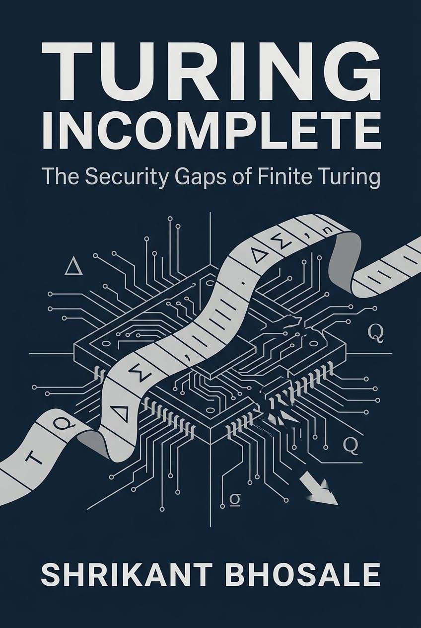 Turing Incomplete Book Cover