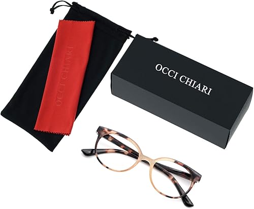 Miniatura 7 de OCCI CHIARI Gafas de lectura pequeñas para cara pequeña, para mujer, diseño delgado de moda, 1 + (1.0 1.25 1.5 1.75 2.0 2.25 2.5 2.75 3.0 3.5 4.0