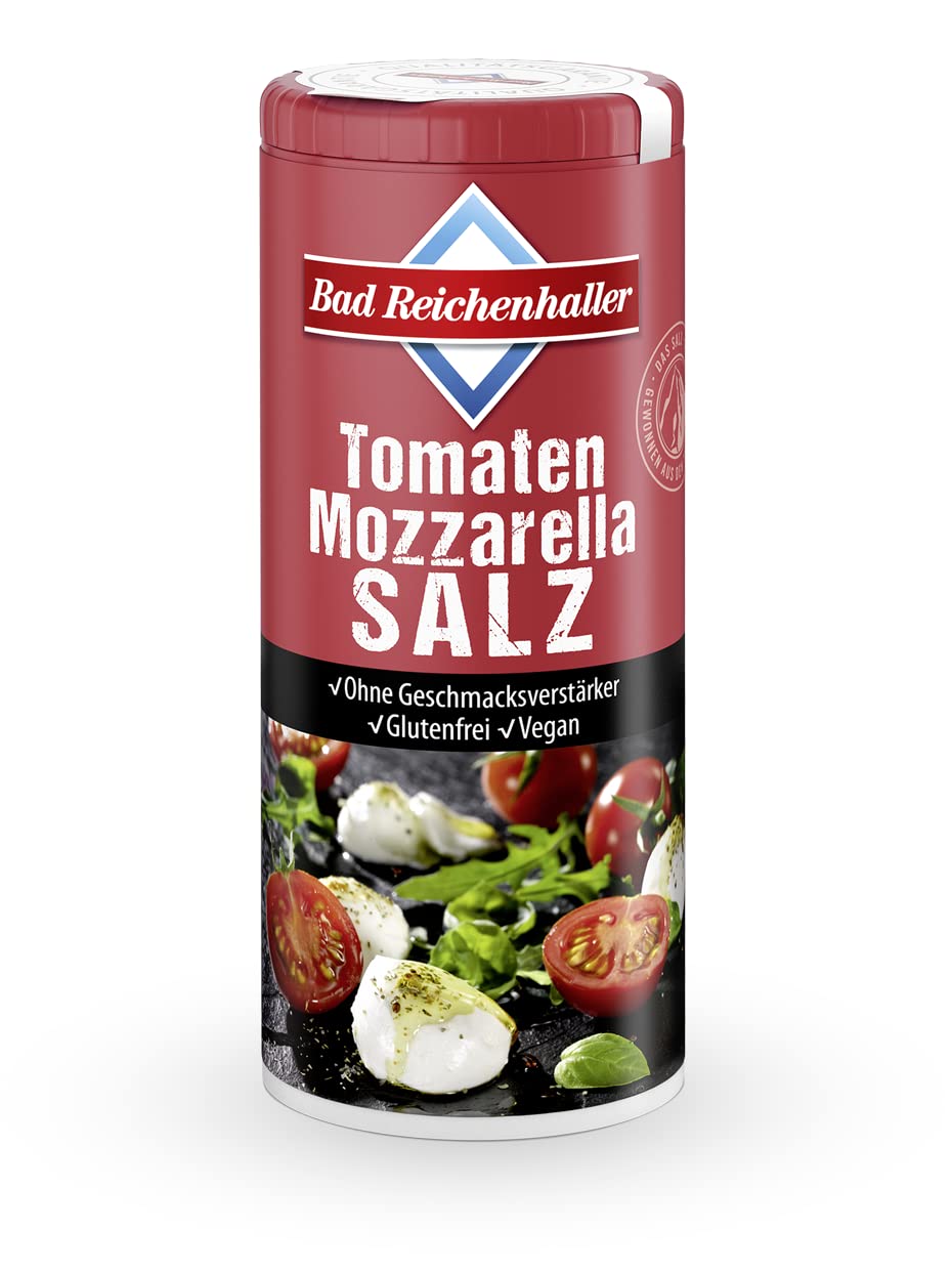 Bad Reichenhaller Mozzarella Tomaten Salz, 90 g
