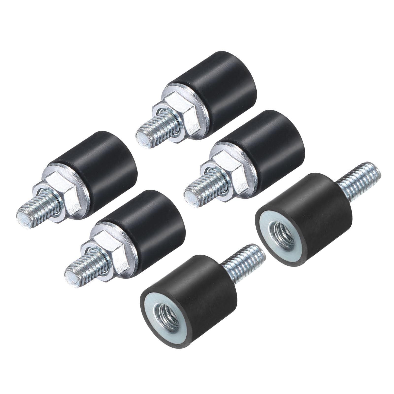 uxcell 4pcs M4x10mm Rubber Isolator Mounts with Studs 15x15mm — Amazon image 25