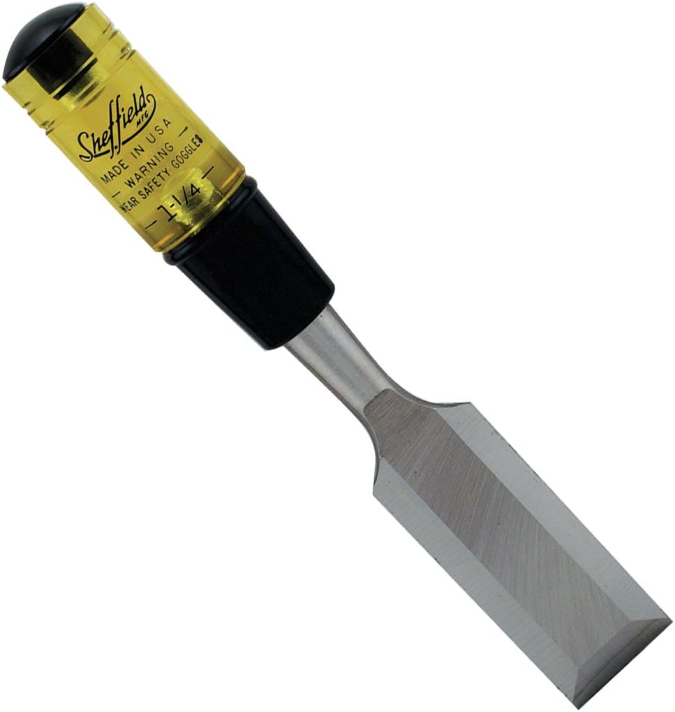 Sheffield 58407 11/4 Inch SuperPro Chisel Wood Chisels