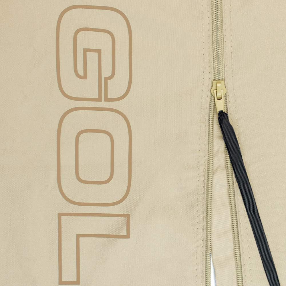 Blасk Frіdау Sаlе 2022 Eevelle Goldline Travel Trailer RV Cover - Waterproof, Heavy Duty, Marine Grade, UV Protection, Durable, Breathable, Anti Rot - Tan - Gray