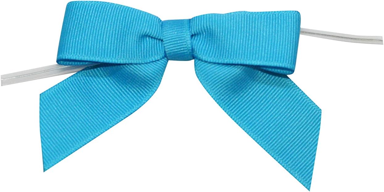 Reliant Ribbon Unisex Grosgrain Twist Tie Bows - Small