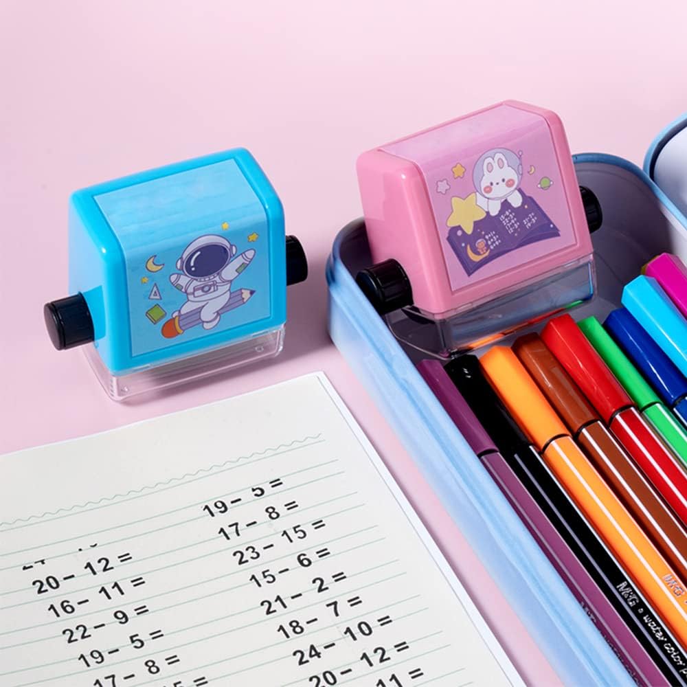 Rodillo Digital Enseñanza Sello para Niños Multiplicar Dividir Adición