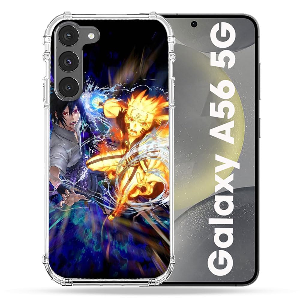 Cokitec Reinforced Case for Samsung Galaxy A56 5G Manga Naruto VS