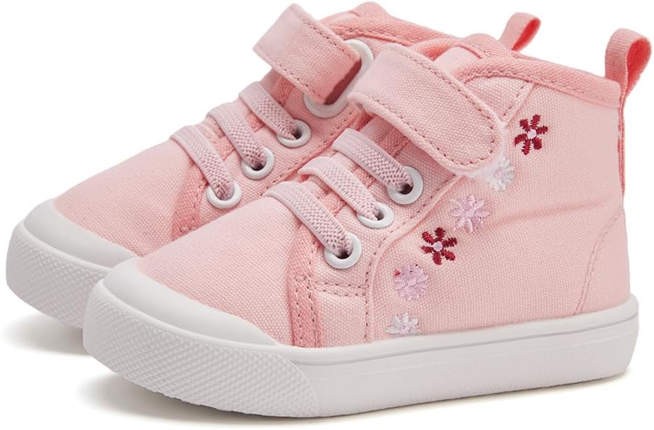 BMCiTYBM Toddler Baby Canvas Shoes Boys Girls Walking Sneakers - Image 3