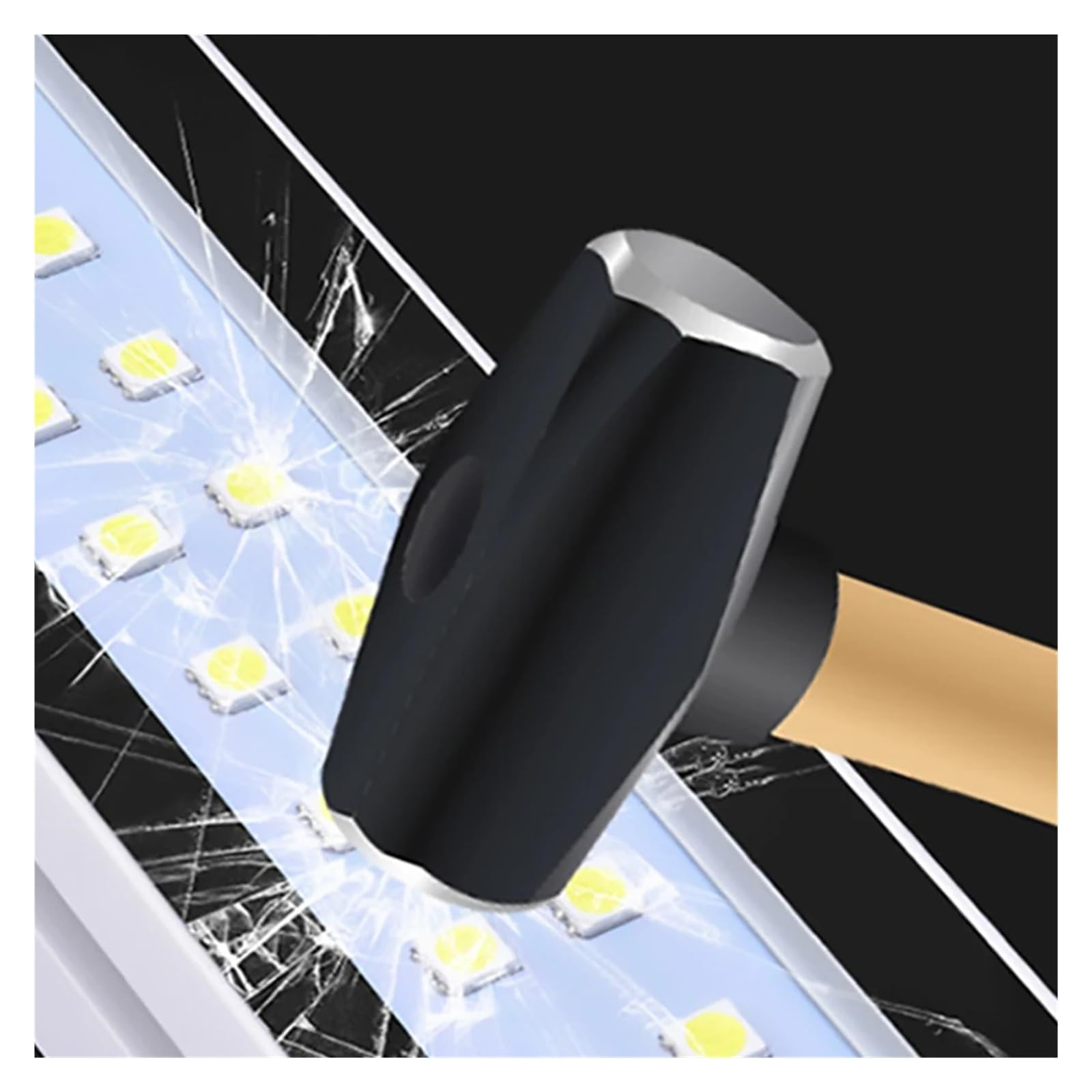 Lampa warsztatowa LED, wodoodporne, przeciwwybuchowe oświetlenie przemysłowe IP65 do tokarek CNC i wiertarek do warsztatu/garażu(40CM 12W 24V)