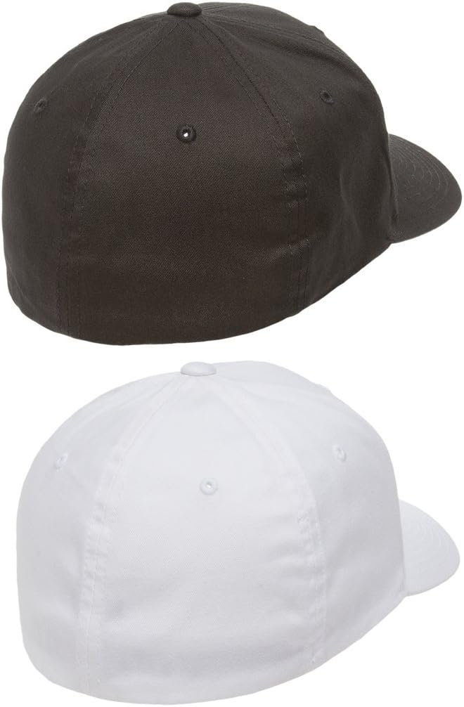 Flexfit 2-Pack Premium Original Cotton Twill Fitted Hat
