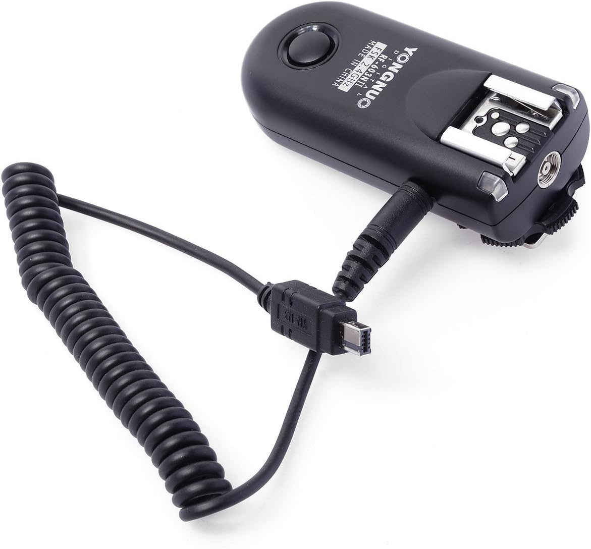 YONGNUO RF-603 II 16-Ch Wireless Flash Trigger Kit for Nikon DC2 Connection