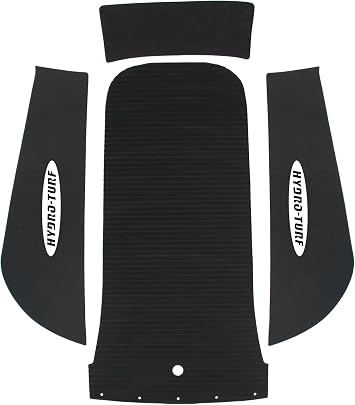 Hydro-Turf Traction Mat Kit Compatible with Kawasaki 800 SX R 2003-2011 (Black Cut Groove)