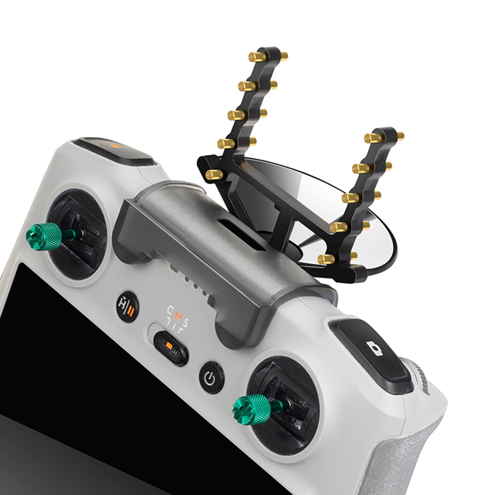 SHEAWA Antenna Range Extender Signal Boosters for DJI RC Mini3/Mini3 Pro Drone Control Accessories, silver