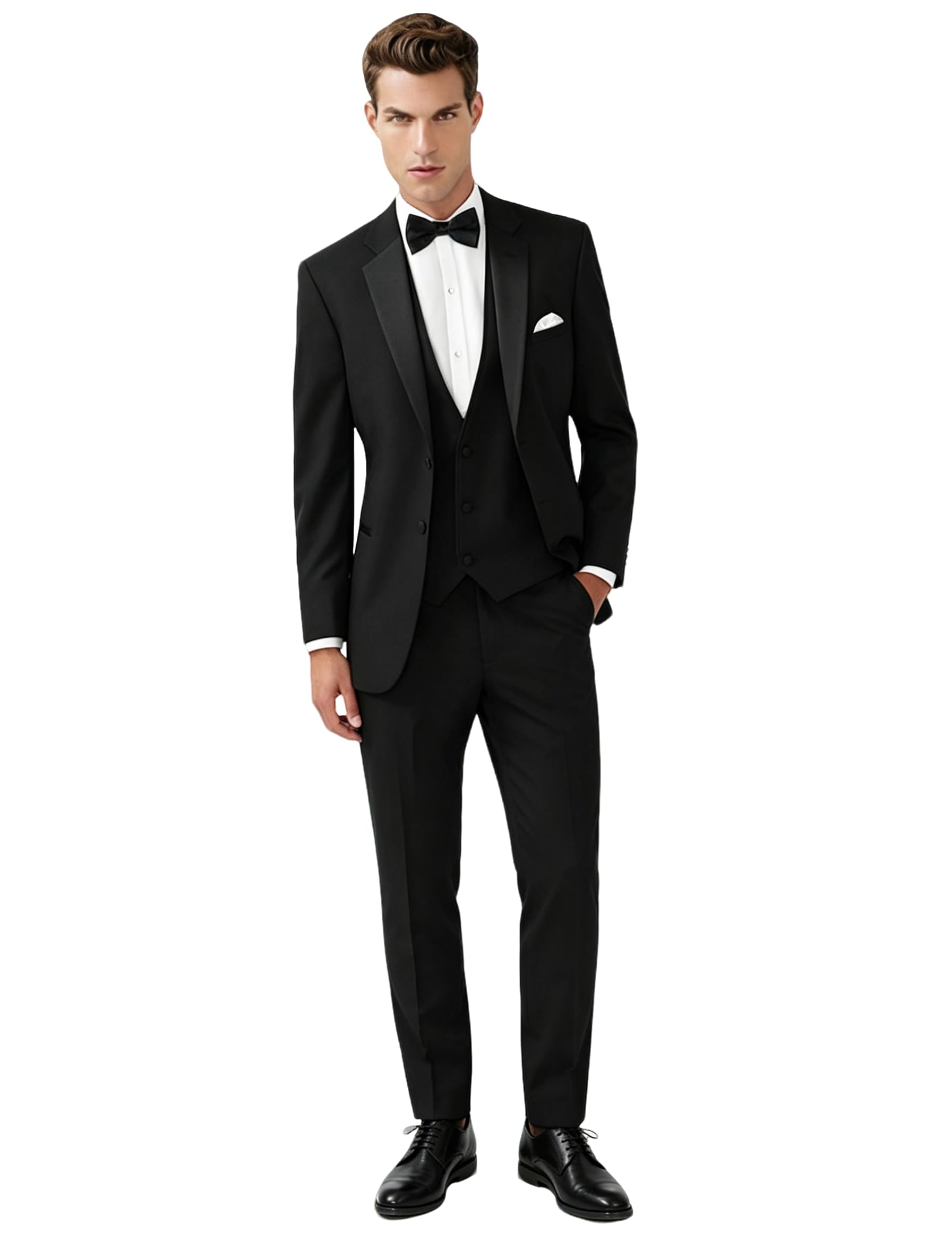 Veste costume deux boutons hommes blazer ajustée élégant pour bal