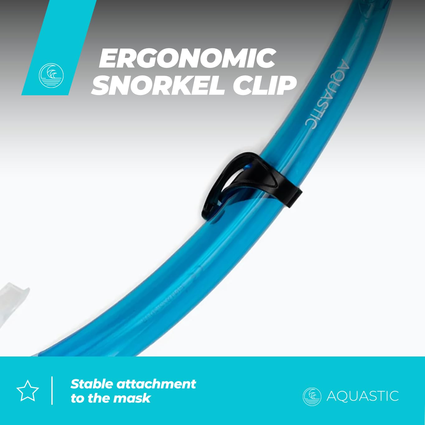 AQUASTIC Juego de esnórquel para niños Shelly 3 en 1, 33/38, máscara de esnórquel y Aletas, Color Azul Oscuro, máscara Ajustable, Boquilla hipoalergénica para mar y Vacaciones, Comodidad Impermeable