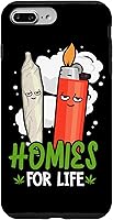 Vista 12 de Homies for Life Marijuana Weed Cannabis 420 - Carcasa para iPhone 17