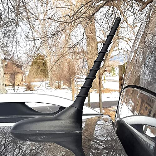 Image of BASIKER 7 Inch Antenna Fit for 2011-2026 Jeep Cherokee Grand Cherokee, Roof | Fit for Dodge Durango Journey Chrysler 200 Renegade Compass, Short Car Radio Antenna Factory Replacement 68297936AA 5091100AA