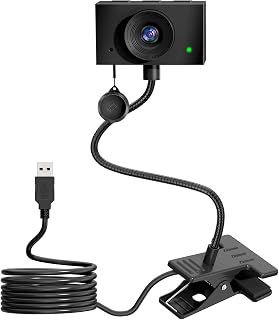 1080P Webcam with Microphone,HD Webcam for PC,95°FOV Computer Camera,Middle-Screen Webcam with Privacy Shutter,USB Laptop ... Price In India