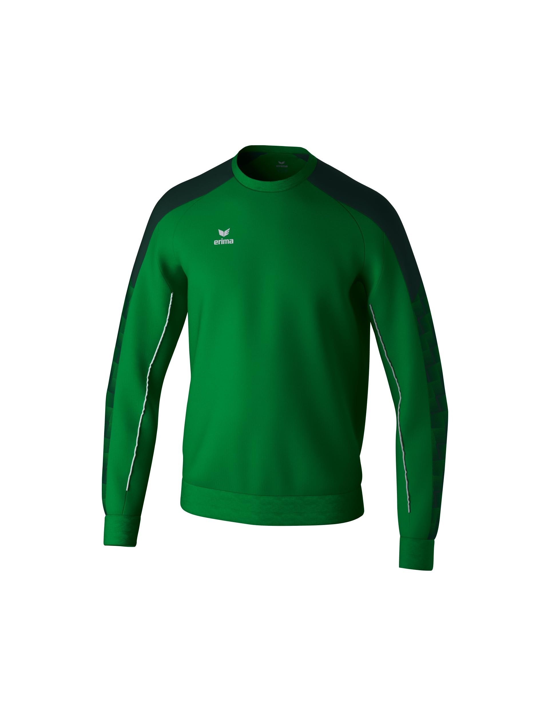 Erima Fonctionnel Sweat-Shirt Evo Star (1072414) Mixte, émeraude/Pine Grove, S