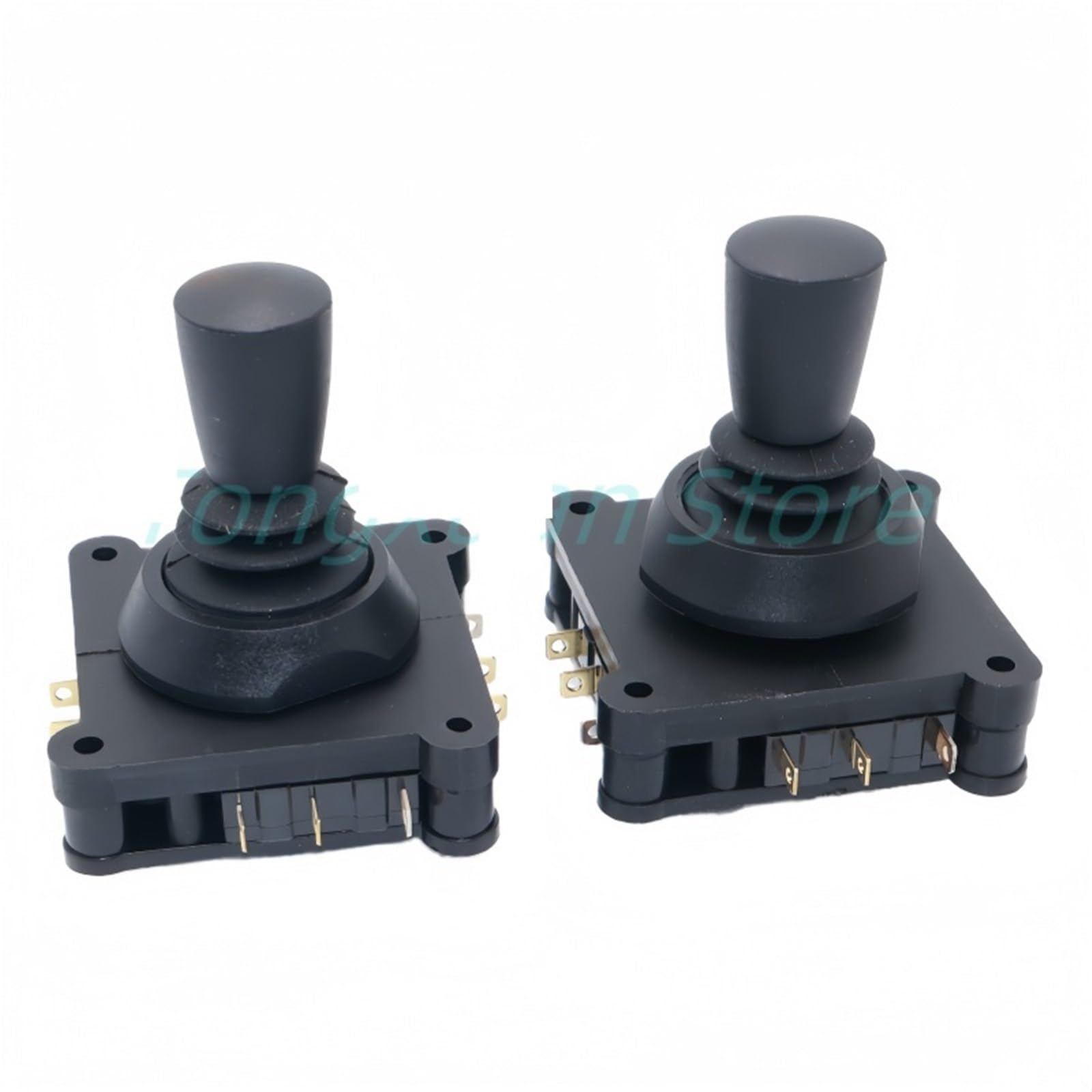 1 szt. joystick Rocker CV4A-YQ/YX-04R2G automatyczny reset ze sprężyną powrotną do 2 osi, 360 stopni, konsola do gier, przełącznik kołyskowy (CV4A-YX-04R2G)