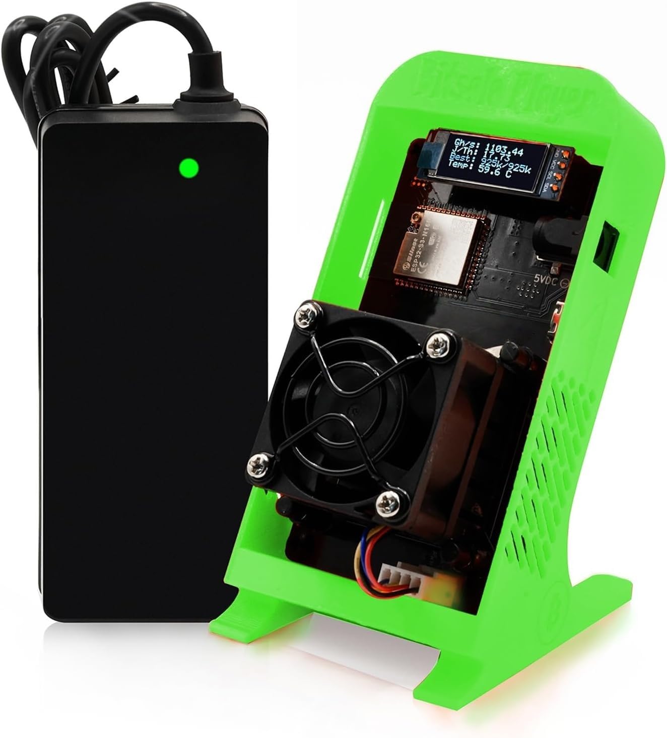 Bitcoins Gamma 601 Solo Miner 1.2TH/s Bitaxes Miner BM1370 Asic Chip 18W/TH BTC Lottery Crypto Miner Asic Bitcoins Mining Machine Micro Silent Home Use