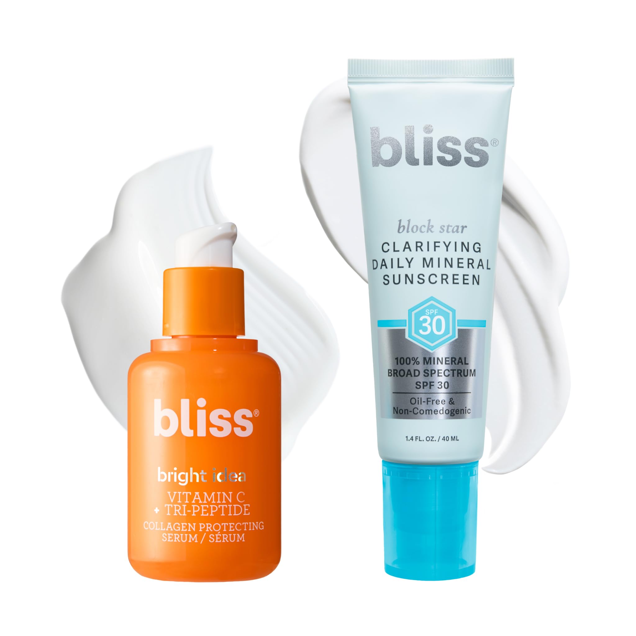 Amazon.com: Bliss Bright Idea Vitamin C Serum + Clarifying Block
