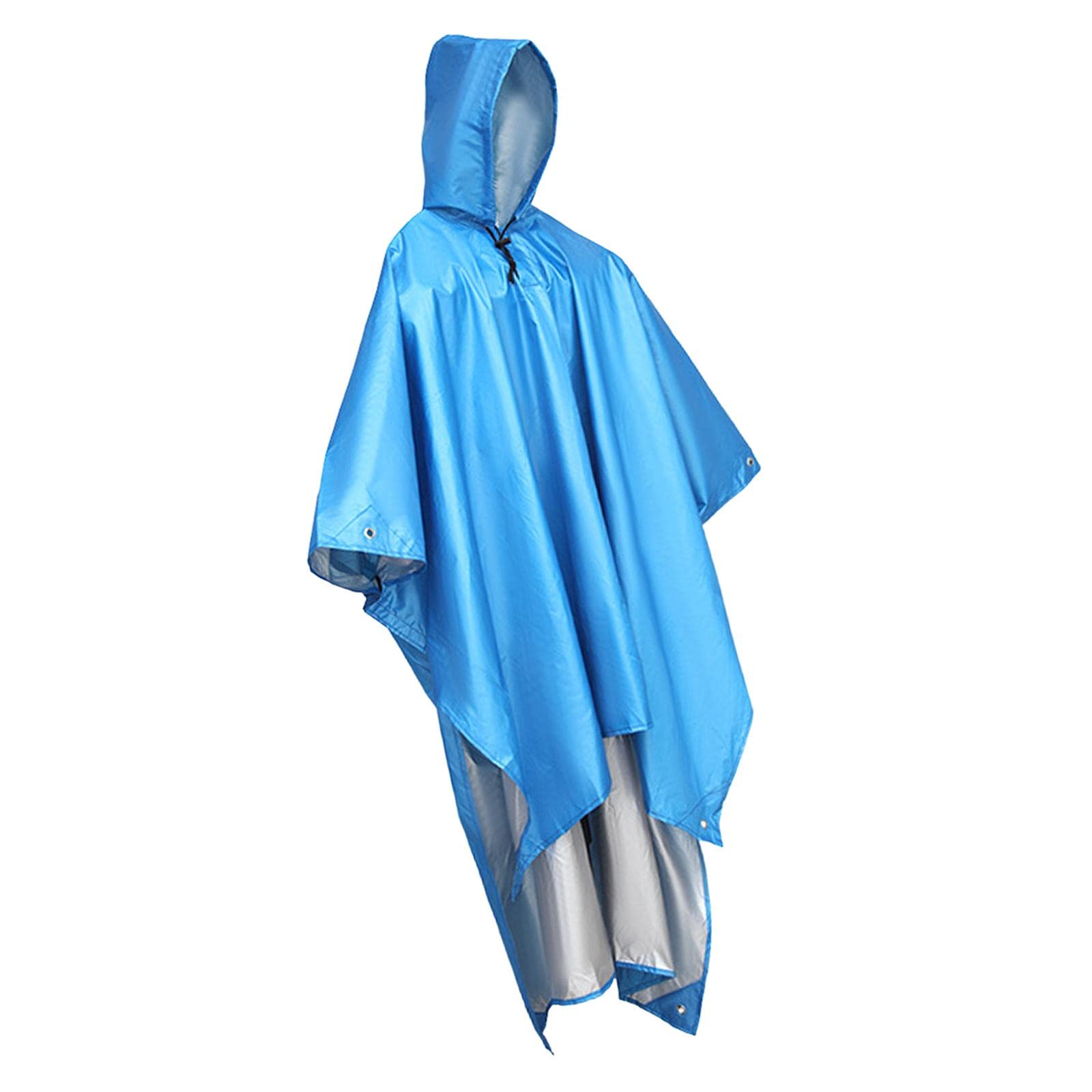 THE STYLE SUTRA Rain Poncho Coat Reusable Tarp Lightweight Shelter for Adult Unisex Outdoor Blue | Sporting Goods | Outdoor Sports | Camping & Hiking | Clothing-image-31