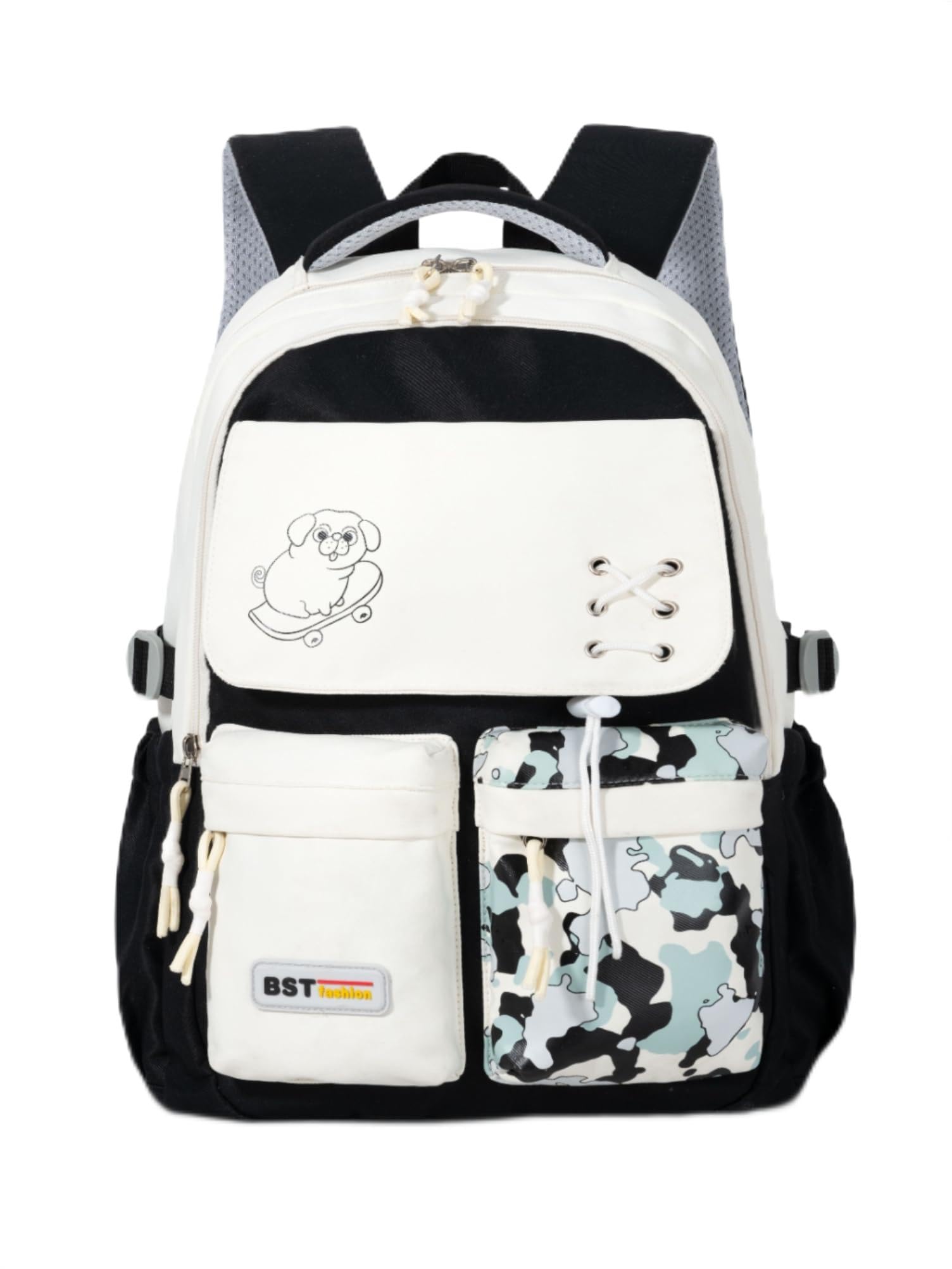 26Litre School Bag Water-Resistant Laptop& Travel Backpack - Unisex Large 19 Inches Multipurpose Travel Backpack for Boys & Girls, Men & Women SB162