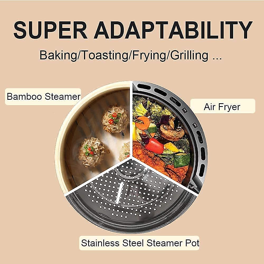 Buy Air Fryer Parchment Paper, Numola 100 Pcs Air Fryer Liners, 9 Inch