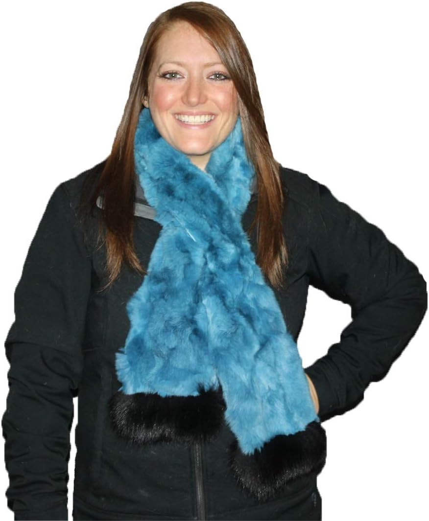Glacier Wear Rex Rabbit Fur Scarves
