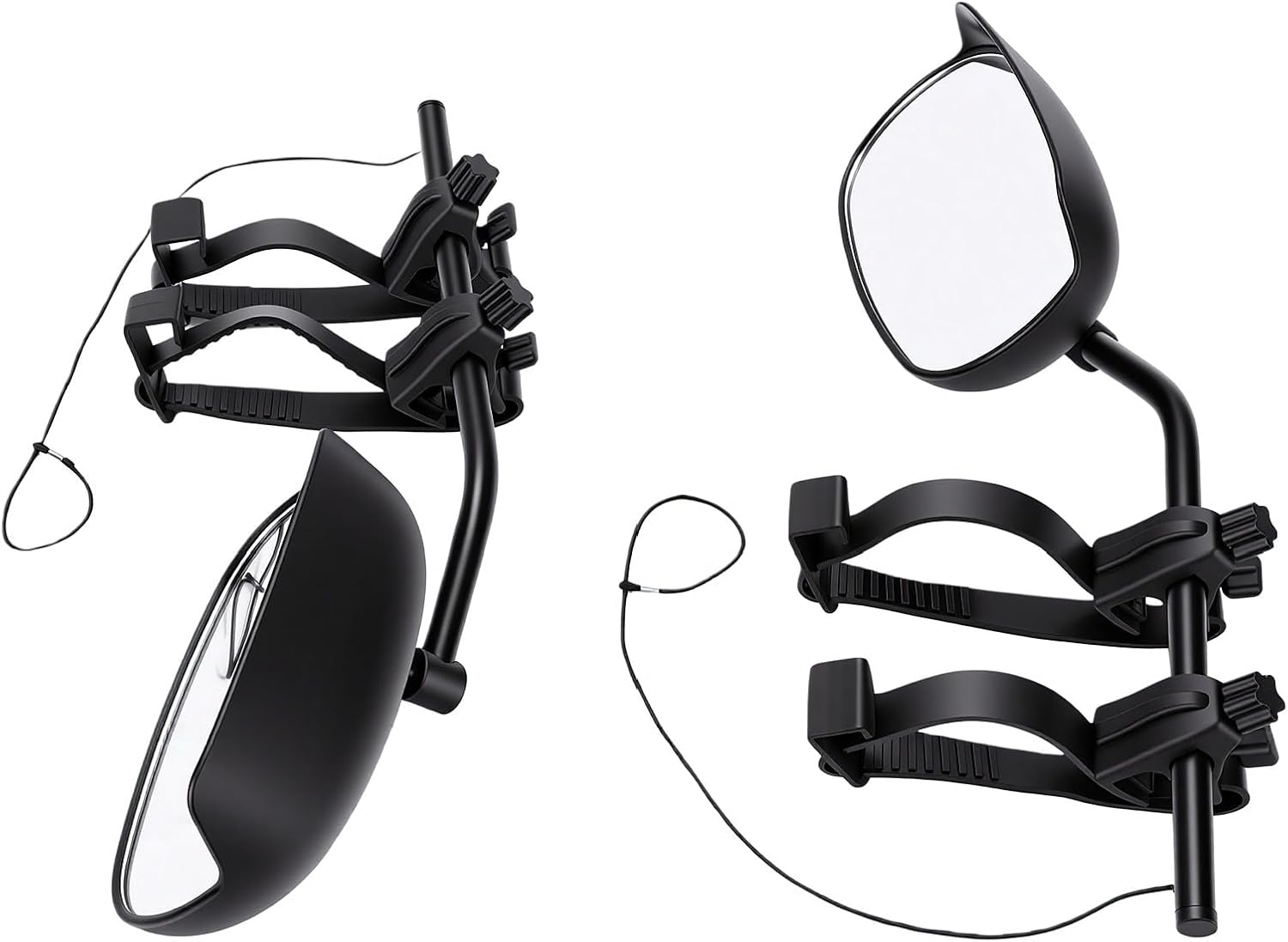 VINGVO Clip On Towing Mirror Extensions, Left Right 360 Swivel