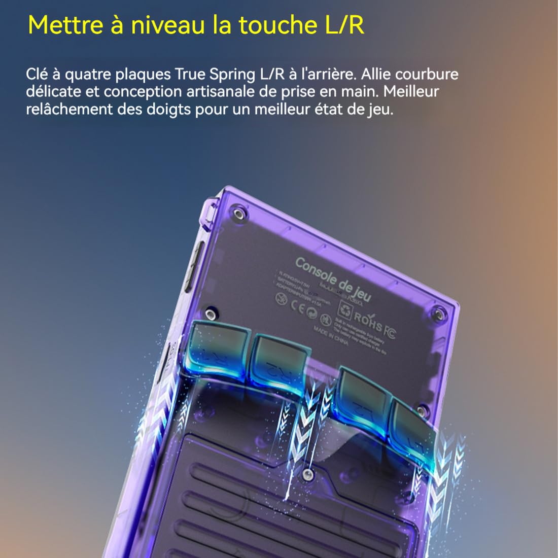 RetroPro R36xx Console de Jeux Portable WiFi Console Rétro Portable 3.5'' IPS HD, 20000+ Jeux Classiques, Émulateurs Multi-Plateformes, Batterie 3000 mAh, pour Adultes & Enfants (Vert, 128, Go)