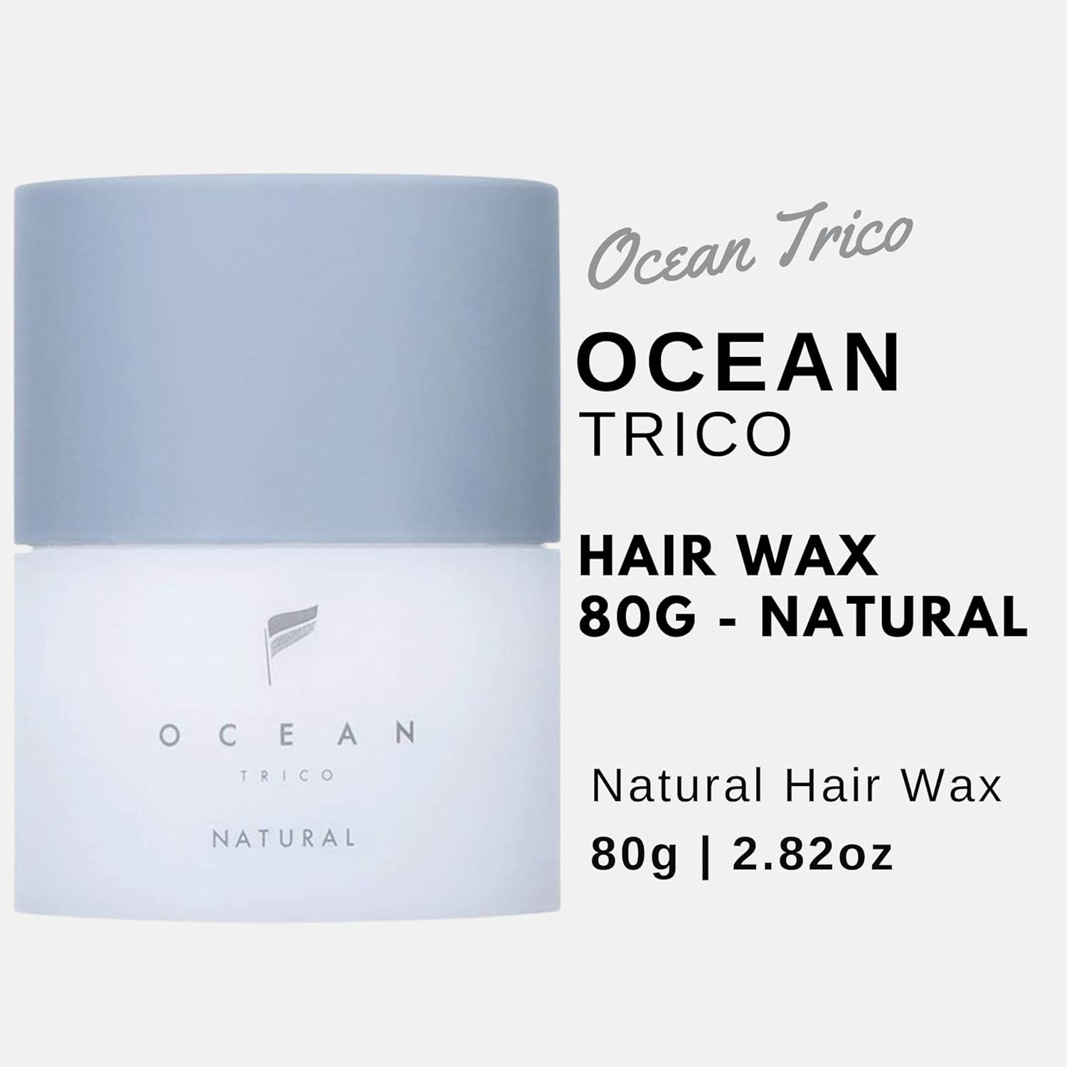 Ocean Trico Hair Wax 80g - Natural