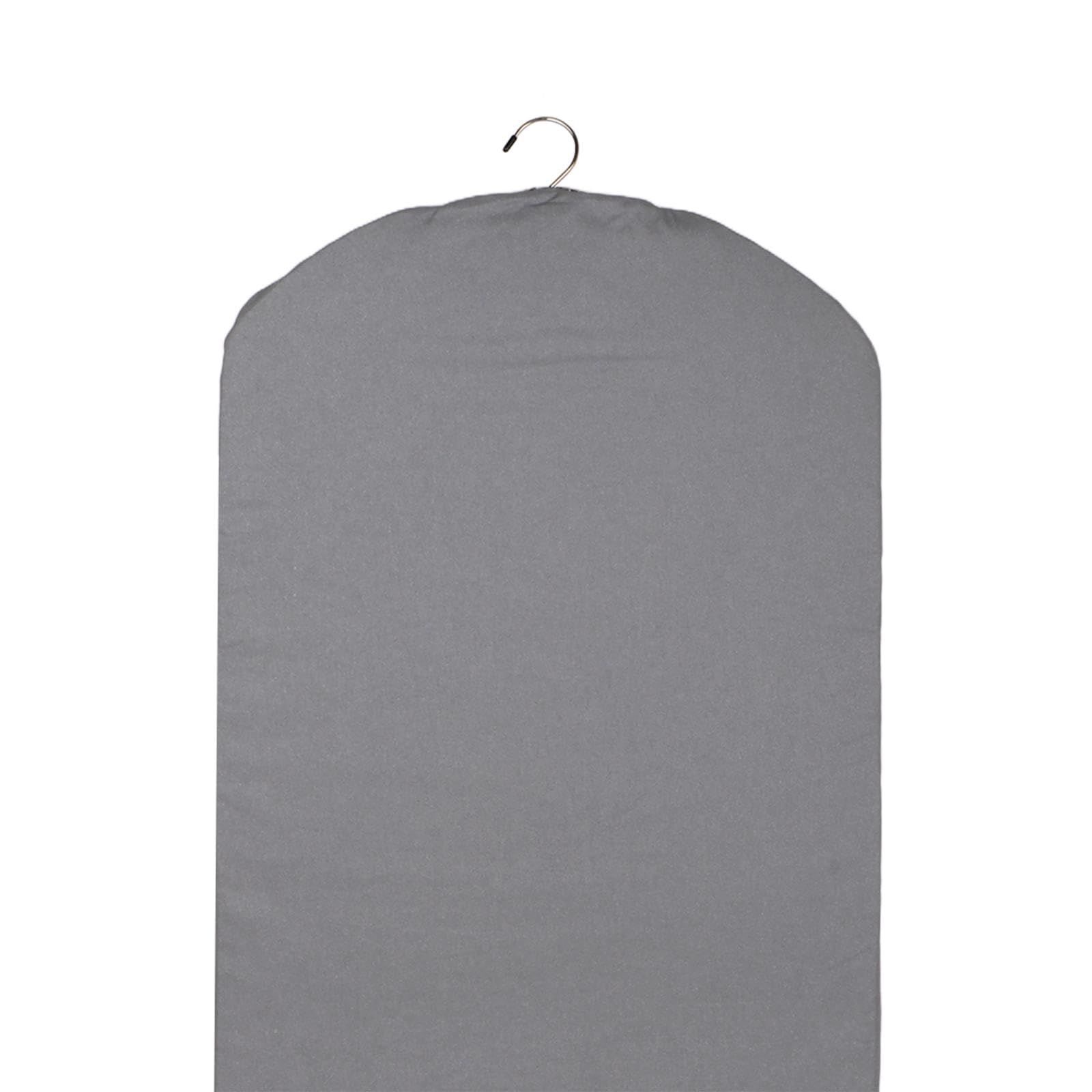 Gralara Asse da stiro sospeso per vaporizzatore per indumenti, tappetino da stiro, asse per stiratura verticale sopra la porta per vestiti per lavanderia, grigio