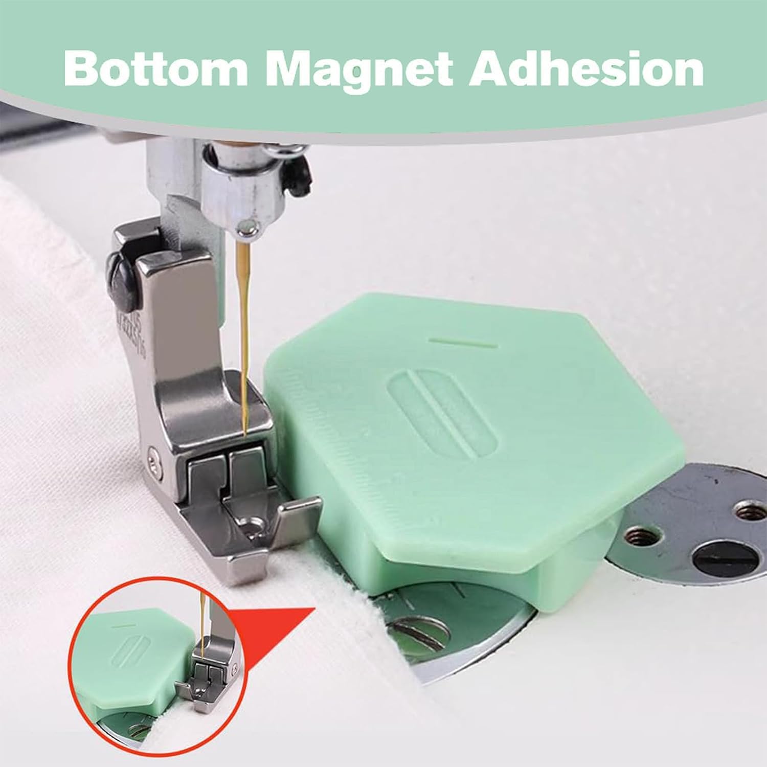 4 Guides De Couture Magnétiques Polyvalents - Pour Machine à Coudre, Ourlets Et Coupes Précises - Aimants Puissants