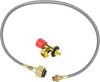 Convertir R901,904,907 a estufa de camping con adaptador de manguera de extensión EN417