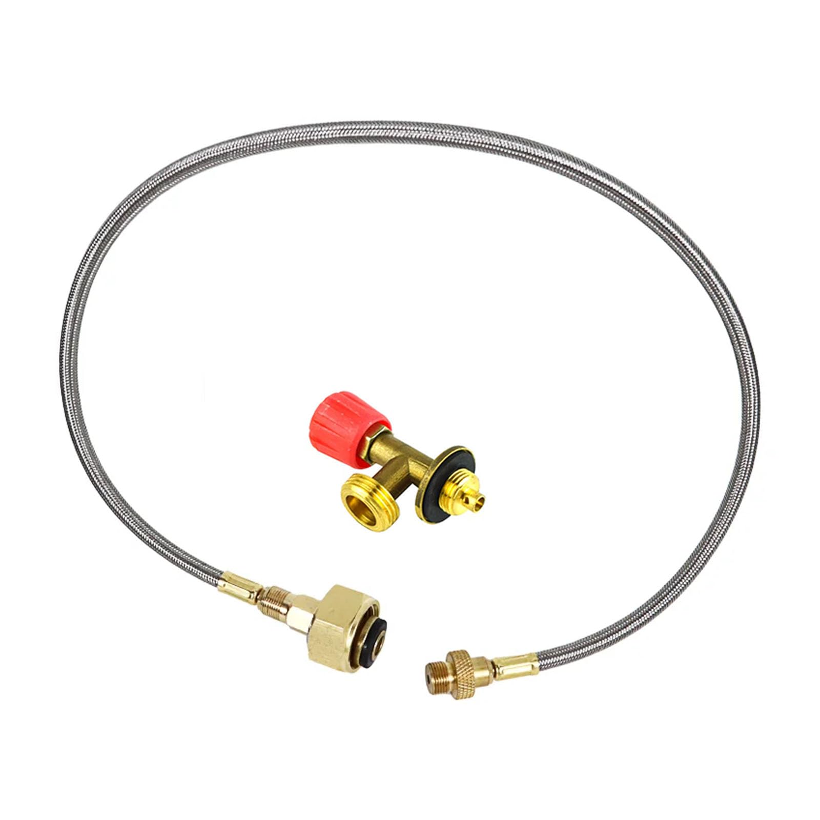 Convertir R901,904,907 a estufa de camping con adaptador de manguera de extensión EN417