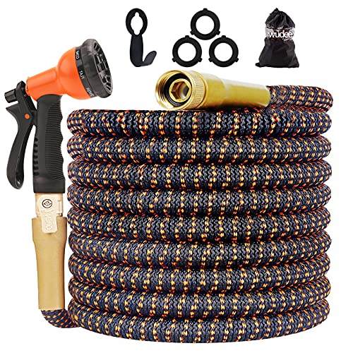 wudee Erweiterbarer Gartenschlauch mit Halterung Cover